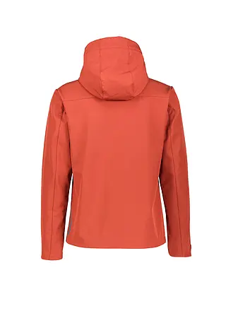 MERU | Veste softshell homme Toulouse à capuche | braun